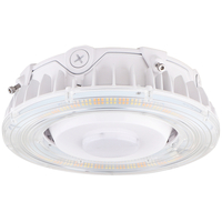 7700 Lumens - 55 Watt - 3 Colors - Selectable LED Canopy Fixture - Kelvin 3000-4000-5000 - 250 Watt Metal Halide Equal - 120-277 Volt - Euri Lighting ECR-55W103s