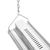 44,500 Lumens - 330 Watt - 5000 Kelvin - Linear LED High Bay Fixture Thumbnail