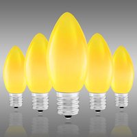 C9 7W YELLOW OPAQUE