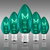 C7 - 5 Watt - Transparent Teal - Incandescent Christmas Light Replacement Bulbs Thumbnail