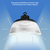 14,000 Lumens - 100 Watt - 4000 Kelvin - UFO LED High Bay Light Fixture With Direct and Indirect Light Thumbnail