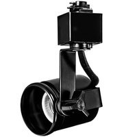 Universal Track Fixture - Black - E26 Base - Operates up to 150 Watt Max. - Halo Track Compatible - 120 Volt - PLT - PLTS-12292