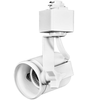 Universal Track Fixture - White - E26 Base - Operates up to 150 Watt Max. - Halo Track Compatible - 120 Volt - PLT Solutions - PLTS-12293