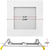 700 Lumens - 10 Watt - 4 in. Selectable New Construction LED Downlight Fixture Thumbnail