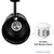 Track Light Fixture - Flat Back Cylinder - Black Thumbnail