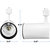 Track Light Fixture - Flat Back Cylinder - White Thumbnail