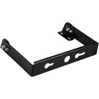 Adjustable U-Bracket - Black - For use with 240-Watt PLT Round LED High Bay Fixtures - PLT Solutions - PLTS-12282