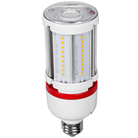 2790 Lumens - 18 Watt - 3500 Kelvin - LED Corn Bulb - 70 Watt Metal Halide Equal - Medium Base - 120-277 Volt - PLTS-12295