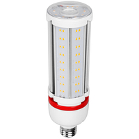 5580 Lumens - 36 Watt - 3500 Kelvin - LED Corn Bulb - 150 Watt Metal Halide Equal - Medium Base - 120-277 Volt - PLTS-12296