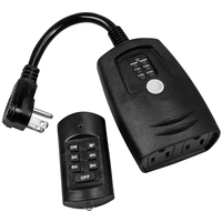 15A 2-OUTLET TIMER PHOTOCELL