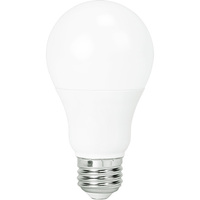 800 Lumens - 9 Watt - 3000 Kelvin - LED A19 Light Bulb - 60 Watt Equal - Medium Base - 90 CRI - 120-277 Volt - Satco S28915