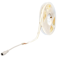 16 ft. Cool White - LED Tape Light/Strip Light Kit - 3M Adhesive Backing - Includes 24V Power Supply and RF Controller with Remote - PLT Solutions - PLTS-12256