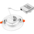 3 Colors - 1100 Lumens - 6 in. Recessed Snap-In Selectable New Construction LED Downlight Fixture - 11 Watt Thumbnail