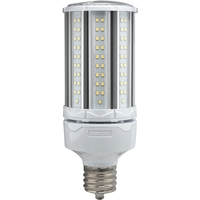 7452 Lumens - 54 Watt - 5000 Kelvin - LED Corn Bulb - 250 Watt Metal Halide Equal - Mogul Base - 120-277 Volt - Satco S49394