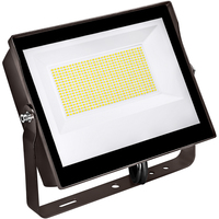 14,130 Lumens - 105 Watt - Color Selectable LED Flood Light Fixture - Kelvin 3000-4000-5000 - 135 Lumens Per Watt - Replaces a 250 Watt Metal Halide - Yoke Mount - 120-277 Volt - PLTS-12350