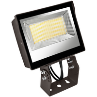 19,160 Lumens - 140 Watt - Color Selectable LED Flood Light Fixture - Kelvin 3000-4000-5000 - 137 Lumens Per Watt - Replaces a 400 Watt Metal Halide - Trunnion Mount - 120-277 Volt - PLTS-12319