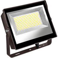 14,130 Lumens - 105 Watt - Color Selectable LED Flood Light Fixture - Kelvin 3000-4000-5000 - 135 Lumens Per Watt - Replaces a 250 Watt Metal Halide - Yoke Mount - 120-277 Volt - PLTS-12317