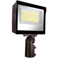 14,130 Lumens - 105 Watt - Color Selectable LED Flood Light Fixture - Kelvin 3000-4000-5000 - 135 Lumens Per Watt - Replaces a 250 Watt Metal Halide - Slipfitter Mount - 120-277 Volt - PLTS-12316