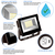 15 Watt - 2260 Lumens - 3 Colors - Selectable LED Flood Light Fixture Thumbnail