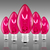 C7 - 7 Watt - Transparent Pink -  Incandescent Christmas Light Replacement Bulbs Thumbnail