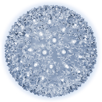 100L 7.5IN LED SPHERE COOL WHT