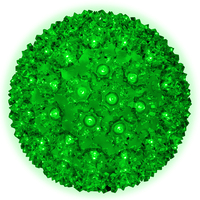 100L 7.5IN LED SPHERE GREEN