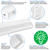 18 in. - 5 Colors - Selectable LED Under Cabinet Light Fixture - 9 Watt Thumbnail