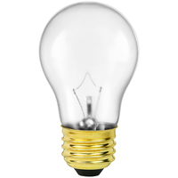 40 Watt - Opaque - Incandescent A15 Appliance Bulb - Shatter Resistant - Medium Base - 130 Volt - PLT PFA40A15CL130V