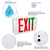 LED Exit Sign - Selectable Red or Green Letters - Single or Double Face Thumbnail
