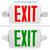 Double Face LED Combination Exit Sign - LED Lamp Heads Thumbnail