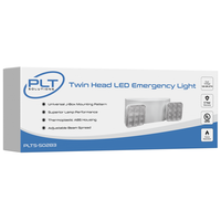 Emergency Light - LED Lamp Heads - 90 Min. Operation - 120/277V - PLT Solutions - PLTS-50283