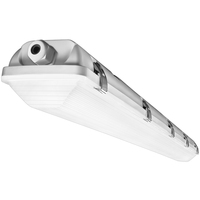 4488 Lumen Max - 34 Watt Max - 4 ft. Wattage and Color Selectable LED Vapor Tight Fixture - Watts 25-30-34 - Kelvin 3500-4000-5000 - IP65 Rated - 120-277 Volt - PLTS-40077