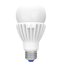 2100 Lumens - 17 Watt - 4000 Kelvin - LED HID Retrofit Bulb - 50 Watt Metal Halide Equal - Medium Base - 120-277 Volt - Green Creative 36167
