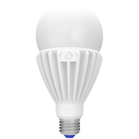 3100 Lumens - 24 Watt - 3000 Kelvin - LED HID Retrofit Bulb - 100 Watt Equal - Medium Base - 120-277 Volt - Green Creative 36169