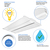 40,800 Lumens - 300 Watt - 5000 Kelvin - Linear LED High Bay Fixture  Thumbnail