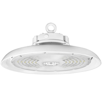 35,000 Lumens - 240 Watt - 5000 Kelvin - UFO LED High Bay Light Fixture - 1000 Watt Metal Halide Equal - 0-10 Volt Dimmable - DLC 5.1 Premium - 120-277 Volt - PLT Solutions - PLT-11900