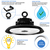 21,700 Lumens - 150 Watt - 5000 Kelvin - UFO LED High Bay Light Fixture Thumbnail