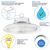 34,800 Lumens - 240 Watt - 5000 Kelvin - UFO LED High Bay Light Fixture Thumbnail