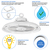 35,000 Lumens - 240 Watt - 4000 Kelvin - UFO LED High Bay Light Fixture Thumbnail