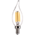 Natural Light - 500 Lumens - 6 Watt - 2700 Kelvin - LED Chandelier Bulb - 4.2 in. x 1.4 in. Thumbnail