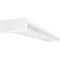 4 ft. Wraparound Fixture - LED Ready - Operates (2) 4' Single-Ended or Double-Ended Direct Wire T8 Lamps (Sold Separately) - 120-277 Volt - PLT Solutions - PLT-90180