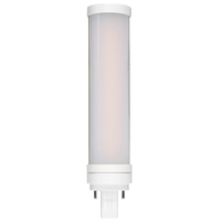 1050 Lumens - 8 Watt - Color Selectable LED PL Lamp - Kelvin 2700-3000-3500-4000-5000 - 2-Pin GX23 Base - Replaces 18W CFL - Ballast Bypass - 120-277 Volt - MaxLite 104742