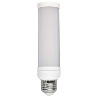 625 Lumens - 6 Watt - Color Selectable LED PL Lamp - Kelvin 2700-3000-3500-4000-5000 - Replaces 13 Watt CFL - E26 Base - Ballast Bypass - 120-277 Volt - MaxLite 104735
