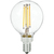 Natural Light - 2 in. Dia. - AmberGlow LED G16 Globe - 3 Watt - 25 Watt Equal Thumbnail