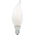 Natural Light - 250 Lumens - 3 Watt - 2400 Kelvin - AmberGlow LED Chandelier Bulb - 3.8 in. x 1.4 in. Thumbnail