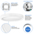 600 Lumens - 10 Watt - 5 in. Color Selectable LED Surface Mount Downlight Fixture Thumbnail