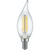Natural Light - 300 Lumens - 4 Watt - 2400 Kelvin - AmberGlow LED Chandelier Bulb - 4.3 in. x 1.4 in. Thumbnail