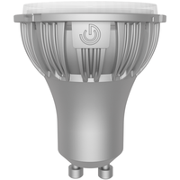 Natural Light - 380 Lumens - 5 Watt - 2700 Kelvin - LED MR16 Lamp - GU10 Base - 50 Watt Equal - 25 Deg. Narrow Flood - Dimmable - 95 CRI - 120 Volt - Green Creative 35558