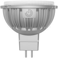 550 Lumens - 7.5 Watt - 4000 Kelvin - LED MR16 Lamp - 42 Watt Equal - 10 Degree Narrow Spot - Dimmable - 95 CRI - 12 Volt - Green Creative 36116