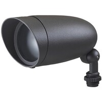 640 Lumens - 6 Watt - 3000 Kelvin - LED Bullet Head Flood Fixture - Dark Gray Finish - 5-Year Warranty - Nuvo 62-1201